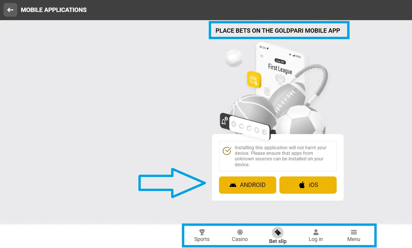 Goldpari Download Application Goldpari Download Application